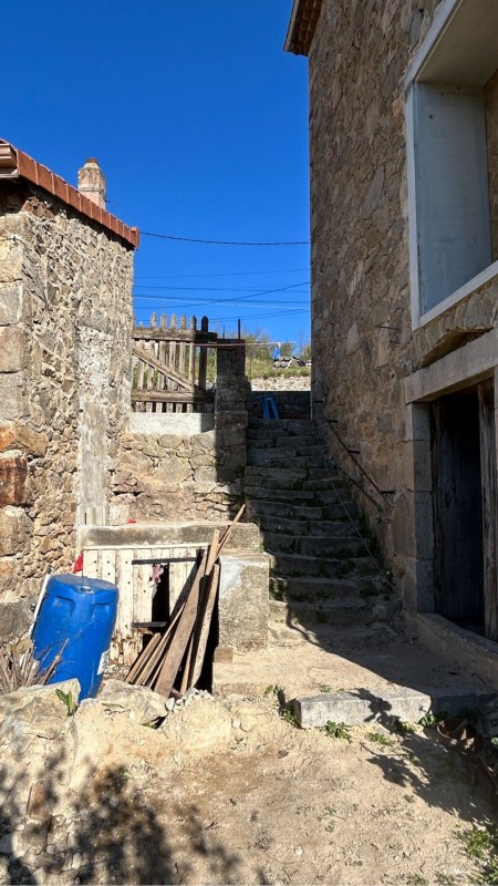 Photo avant construction de la terrasse