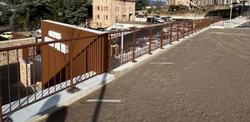 garde-corps sur mesure pour le lycée d'Annonay