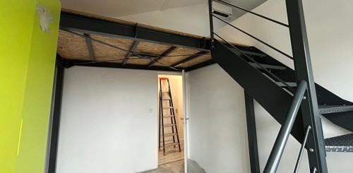 mezzanine sur mesure en appartement