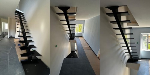 Escalier métallique sur mesure conçu et fabriqué par Metablok