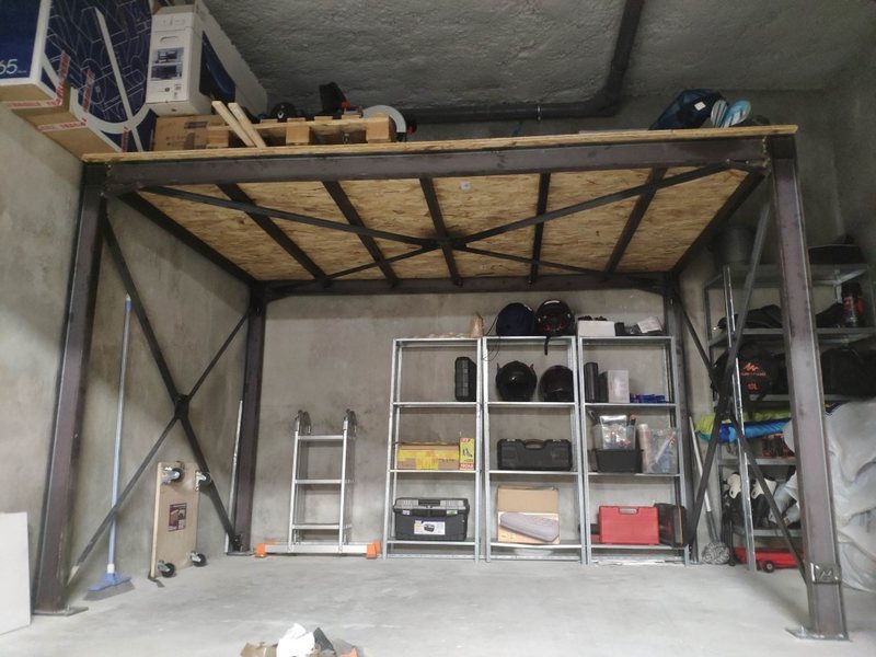 mezzanine garage sur-mesure